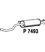 FENNO STEEL - P7493 - Глушитель зад.часть VW G4 1,4 97->